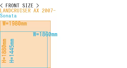 #LANDCRUISER AX 2007- + Sonata